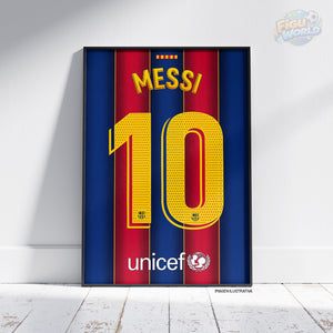 Camiseta Lionel Messi - Barcelona 2020/21
