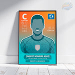 FIGURITA JUGADOR PERSONALIZADA